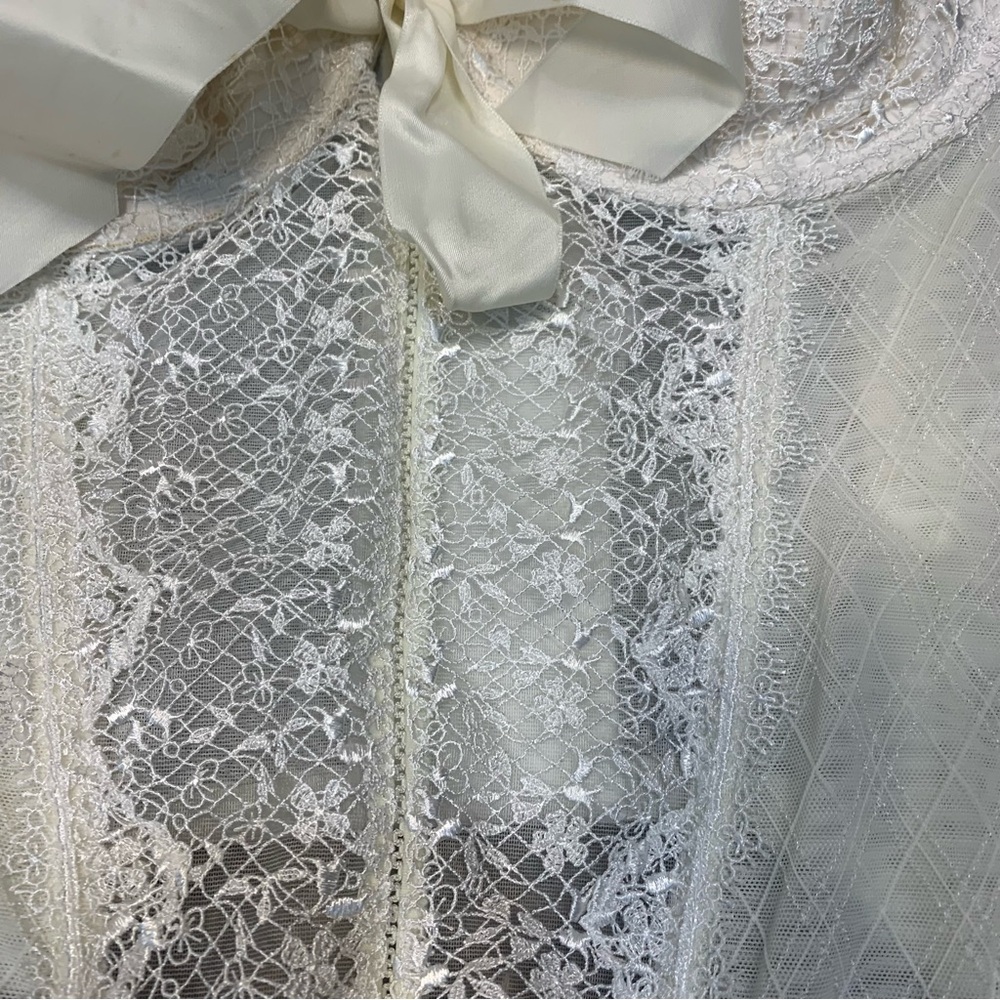 Cacique Sensual Underwired Lace Bow Basque Corset - Picture 11 of 13